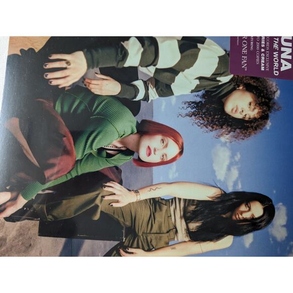 MUNA Saves The World Raspberries And Cream Vinyl LP Limited Ed #/2000 - Picture 3 of 5